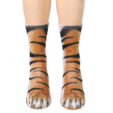 Load image into Gallery viewer, Animal Paws Socks
