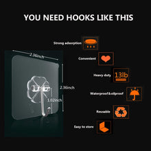 Load image into Gallery viewer, Adhesive Hooks (1 set 20)