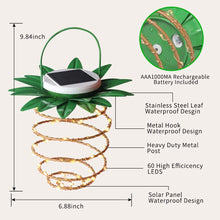 Load image into Gallery viewer, Solar Pineapple Lantern