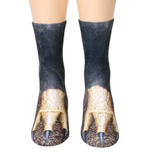 Load image into Gallery viewer, Animal Paws Socks