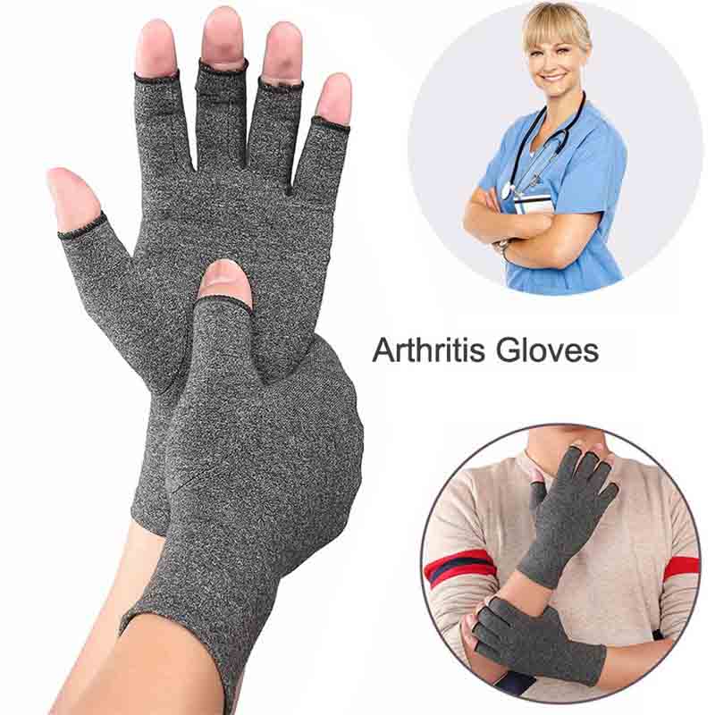 Arthritis Compression Fingerless Gloves (a pair)
