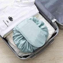 Load image into Gallery viewer, Travel Make Up Wrap Bag
