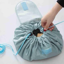 Load image into Gallery viewer, Travel Make Up Wrap Bag
