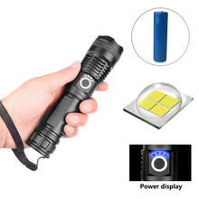 Load image into Gallery viewer, flashlight high power rechargeable
