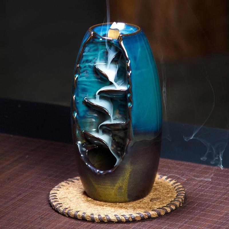 Ceramic aromatherapy seat (+20pcs incense)