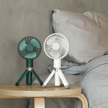 Load image into Gallery viewer, Handheld-tripod mini fan
