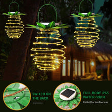 Load image into Gallery viewer, Solar Pineapple Lantern

