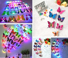 Load image into Gallery viewer, LED 3D Butterfly (8pcs)
