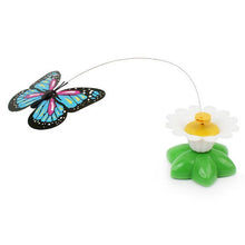 Load image into Gallery viewer, Electric Rotating Butterfly Cat Toys
